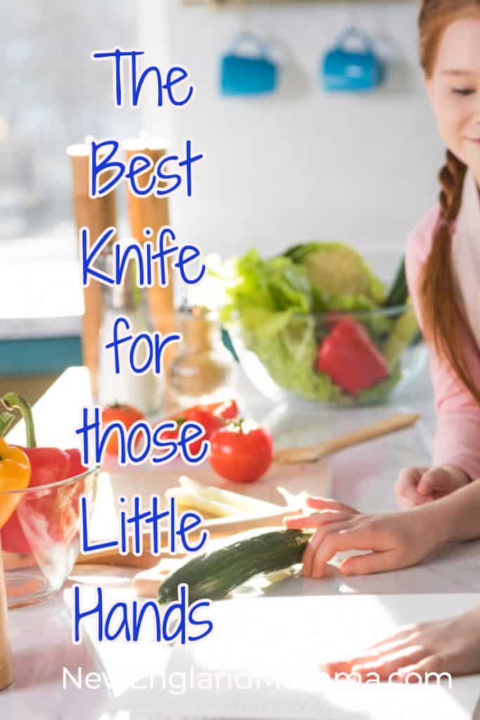 This knife is great for small hands that want to help in the kitchen