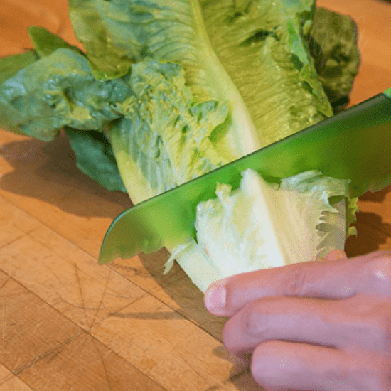 Salad knife is the best first knife for kids