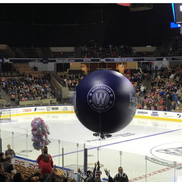 Attending a Worcester Railers game is a fun and exciting way to have an outing with your whole family!