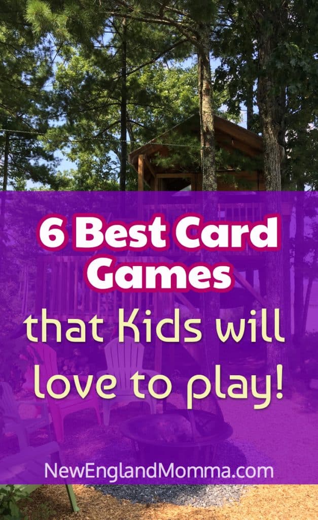 Pack light when traveling. Bring a pack of cards and play one of these super fun games that kids love to play!