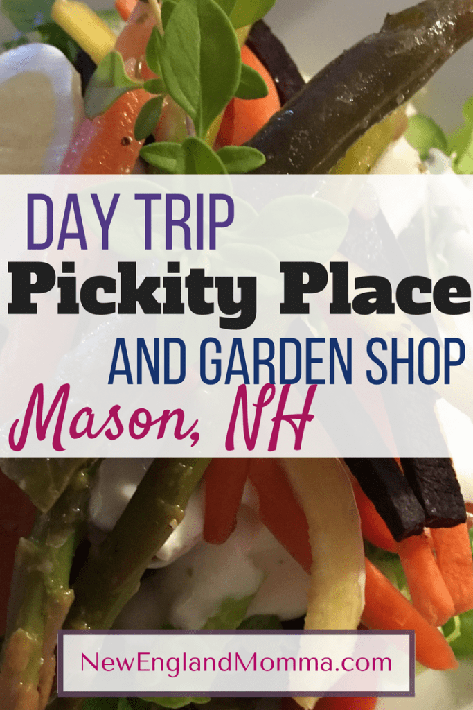 A unique lunch spot with seasonally fresh menus which change once a month is featured here at Pickity Place in Mason, NH. Call for reservations and enjoy an afternoon of great food in a pleasant atmosphere. 