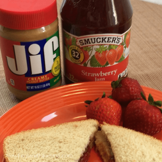 Moms can feel good about giving PB&J in their child's lunchbox because it not only tastes great, your kids will love it and fills them up for the rest of the school day!