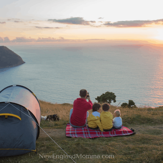 Camping can be a great opportunity to have some fun outdoors together. It can be simple with the basics or elaborate with lots of items. Either way, you'll make some great memories! #Camping #FirstTimeCamping #CampingHacks #ParentingCamping #CampingwithKids #GoCamping #GetOutside 